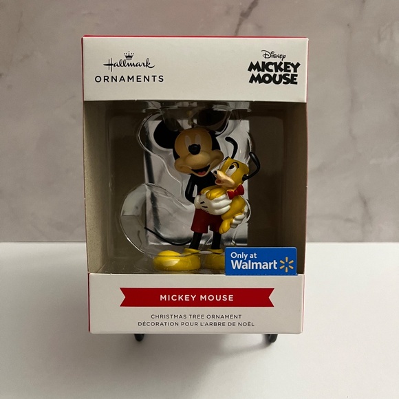 NIB Hallmark Peanuts Snoopy and Disney Mickey & Pluto Christmas Ornament Lot - Picture 7 of 10